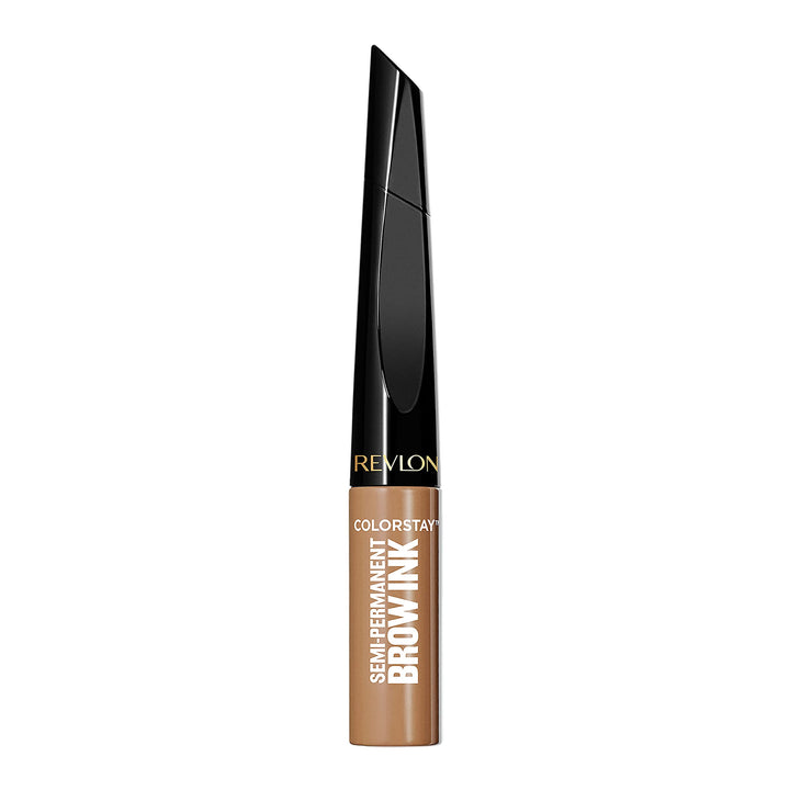 Revlon ColorStay front packaging showing blonde shade and compact size benefit