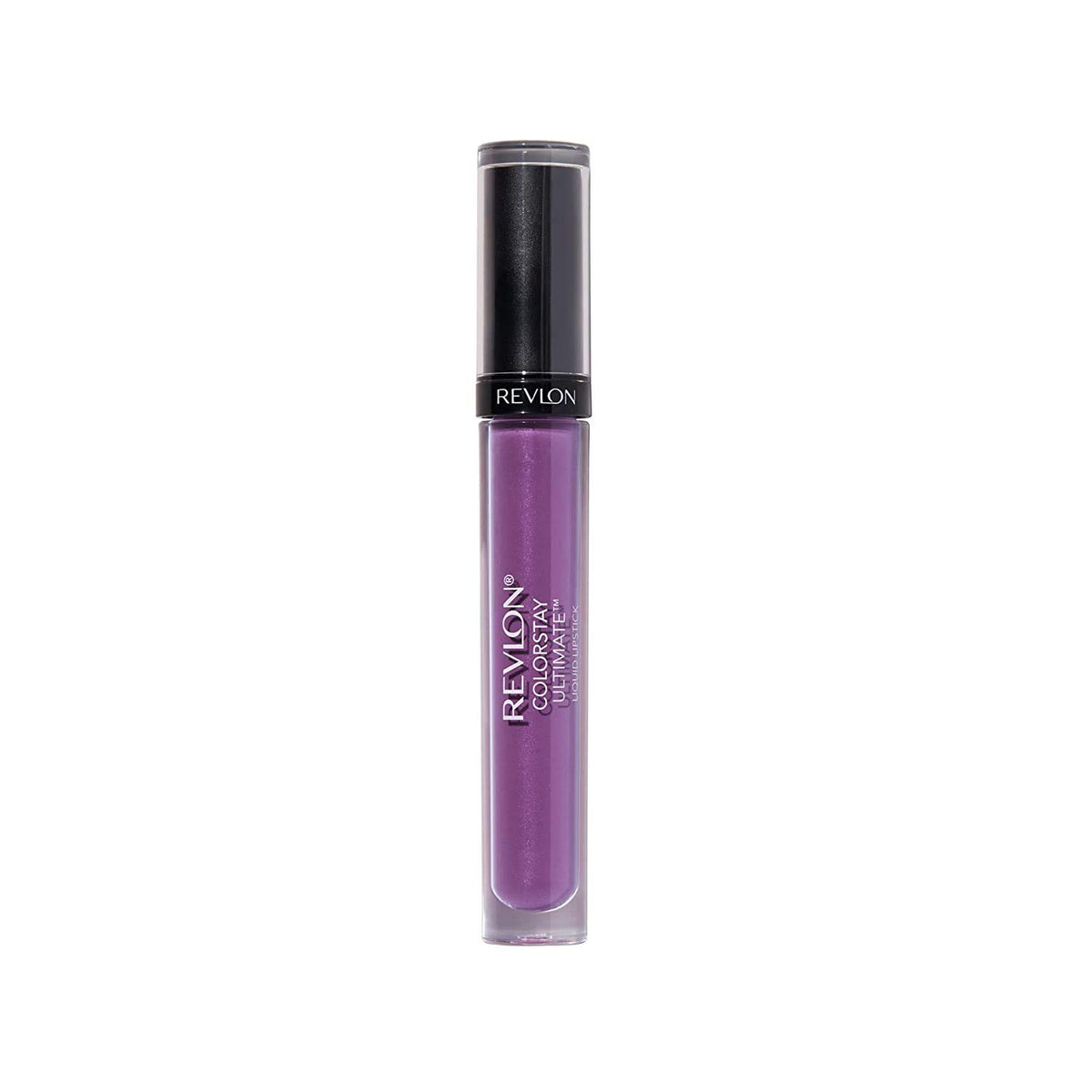 Revlon ColorStay front packaging showing vivid violet shade and benefits