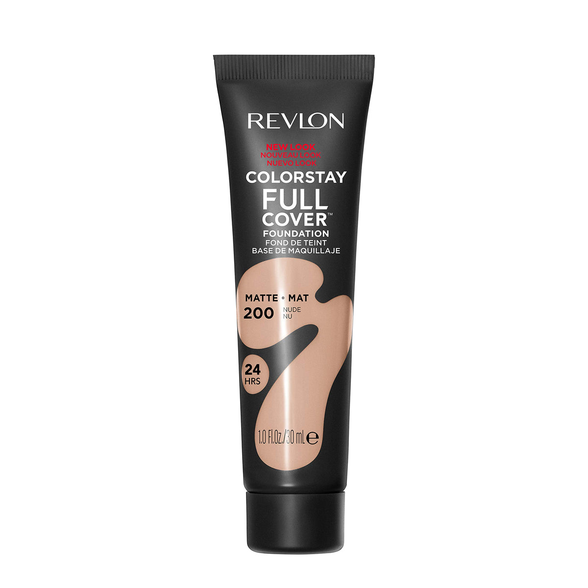Revlon ColorStay front packaging showing tube and shade for quick recognition and portability