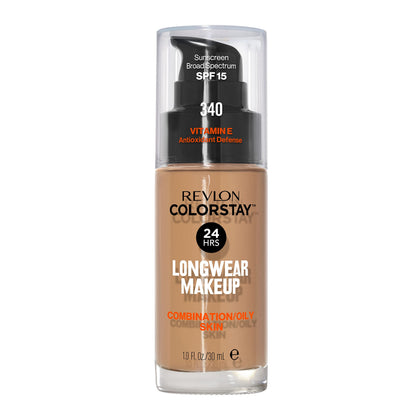 Revlon ColorStay front packaging showing product and shade label for lasting wear