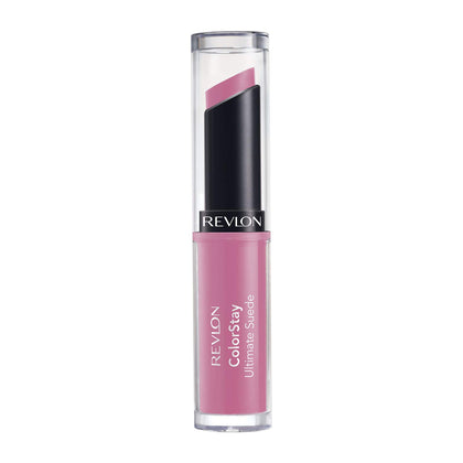 REVLON ColorStay lipstick front view showing bullet and brand, offers precise application