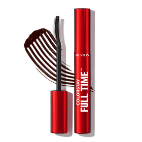 Revlon ColorStay full time mascara front packaging showing compact tube and shade