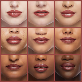 Revlon clear gloss texture close-up — glossy hydration appearance