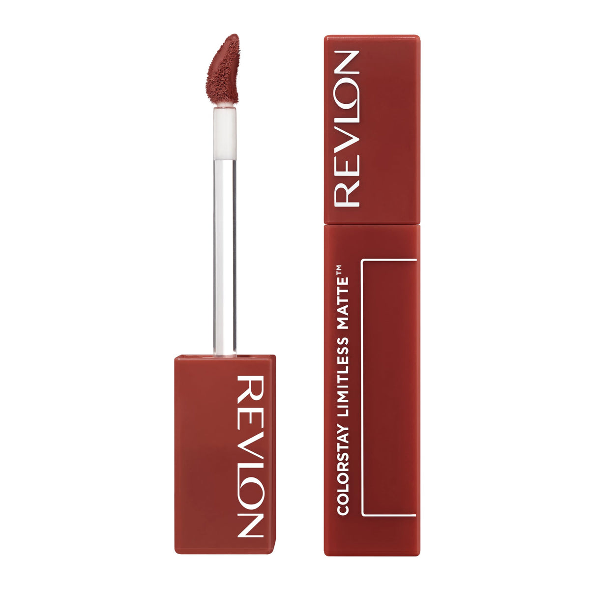 Revlon ColorStay Limitless front packaging shows tube and shade label for easy selection