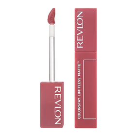 REVLON front packaging showing Manifest shade and sleek tube for versatile wear