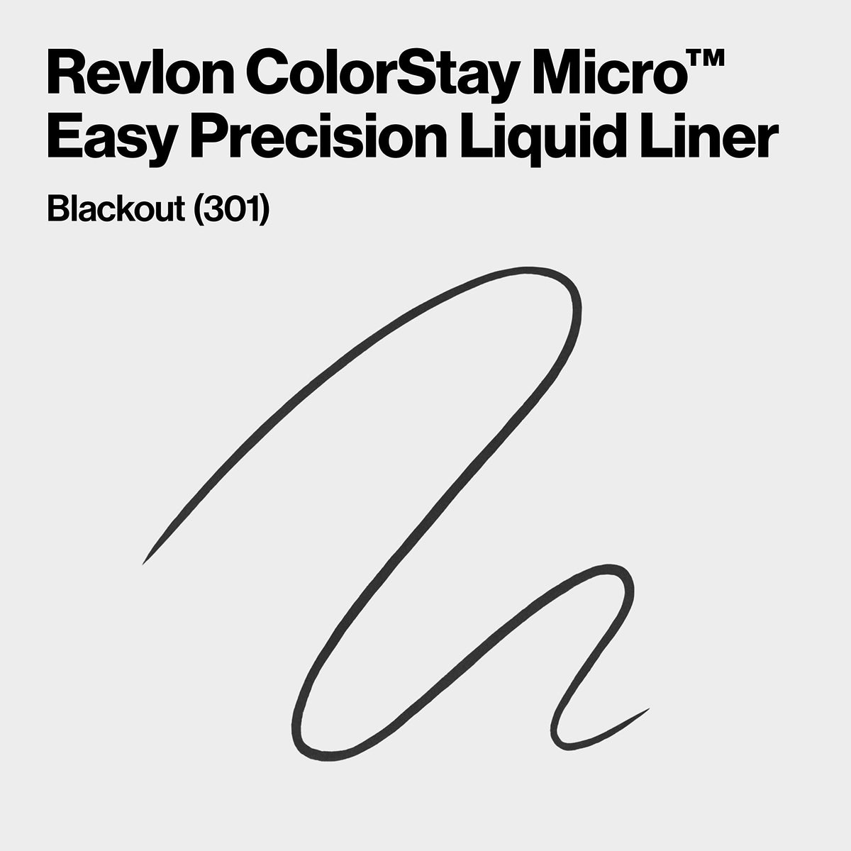 REVLON close-up of 0.1mm felt tip highlighting precision control