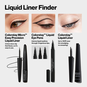 REVLON eyeliner in makeup bag showing portability and everyday use