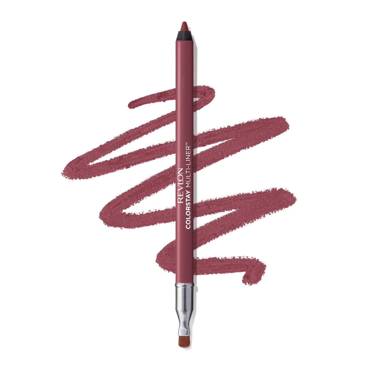 Revlon multi-liner front view showing sleek packaging and neutral shade benefit