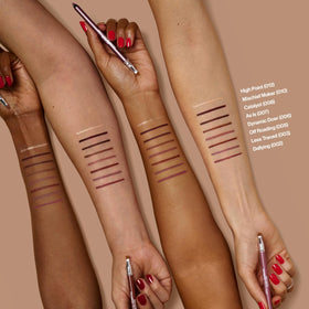 Revlon multi-liner next to everyday items showing compact size for travel