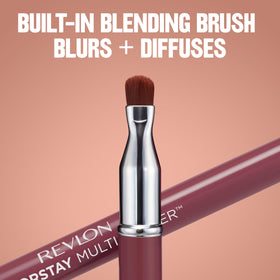 Revlon ColorStay Multi-Liner smudged as eyeliner showing soft, blendable definition