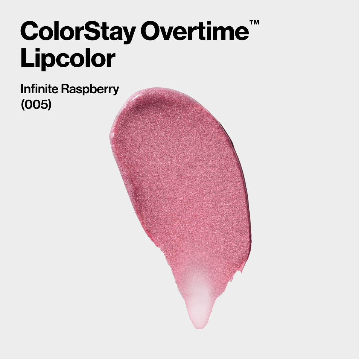 Revlon dual-ended detail highlighting longwear color and clear gloss benefits