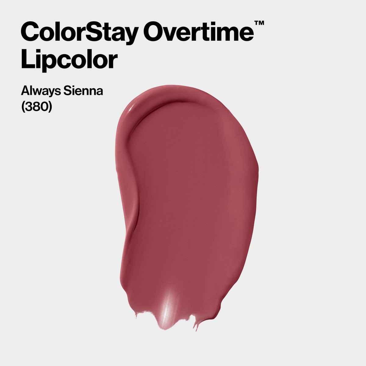 Revlon ColorStay Overtime close detail of color and clear gloss ends highlighting convenience