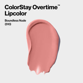 Revlon ColorStay Overtime dual-ended tube displayed open to show both ends