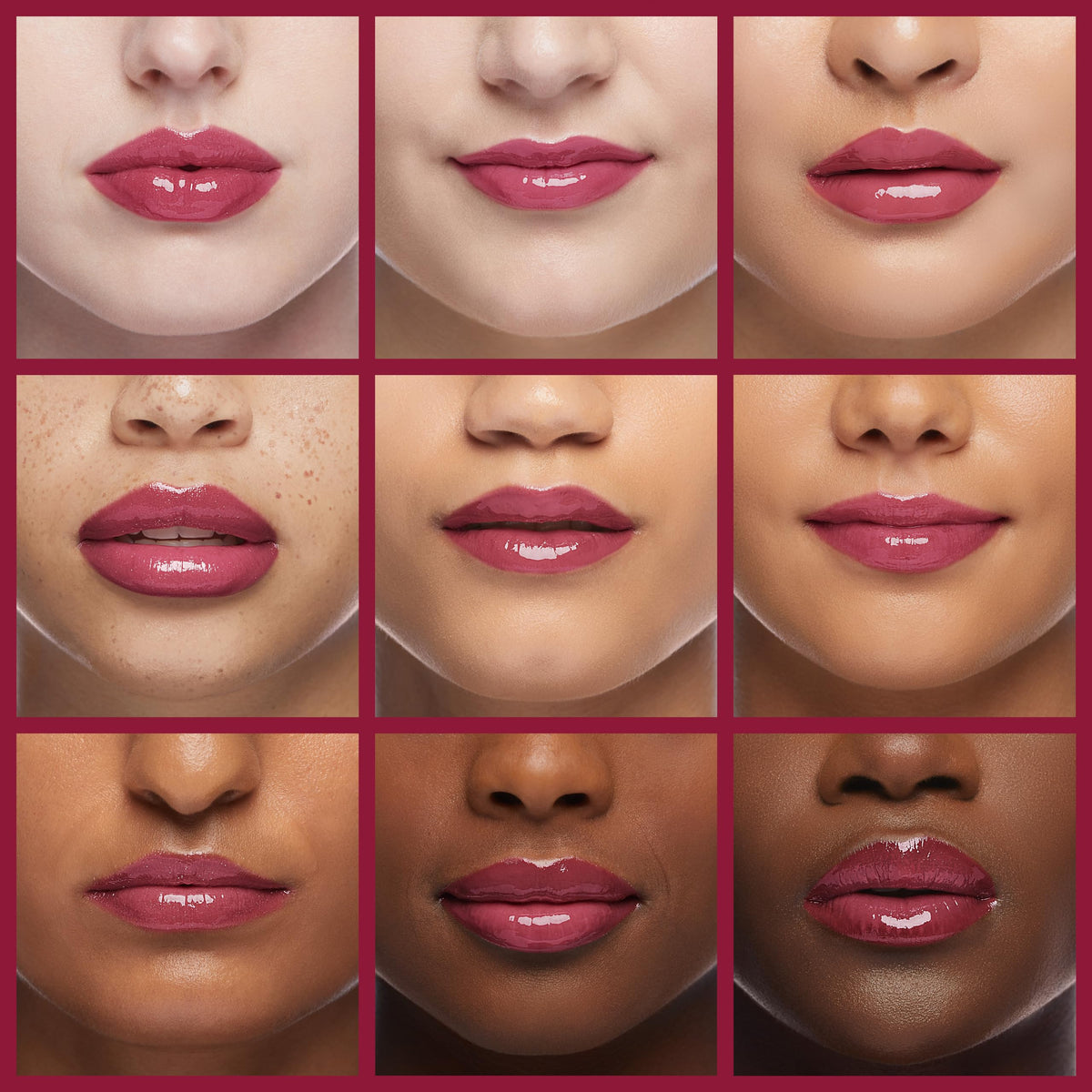 Revlon ColorStay Overtime clear gloss applicator close-up demonstrating glossy finish