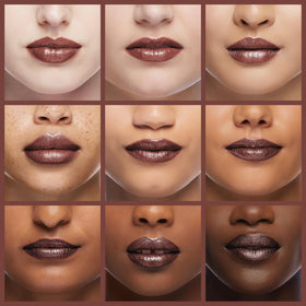 Revlon clear gloss droplet close-up highlighting shine and moisturizing finish