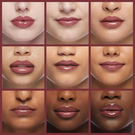 Revlon ColorStay Overtime clear gloss texture close-up showing moisturizing shine