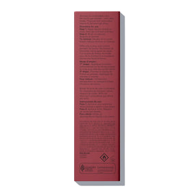Revlon ColorStay Overtime packaging back label displaying ingredient highlights and directions