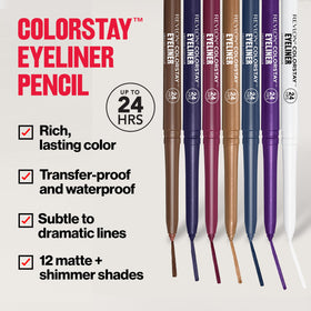 Revlon ColorStay Pencil smudger cap detail enabling blended smoky looks