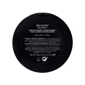 Revlon powder inside a makeup bag showing on-the-go shine control and convenience
