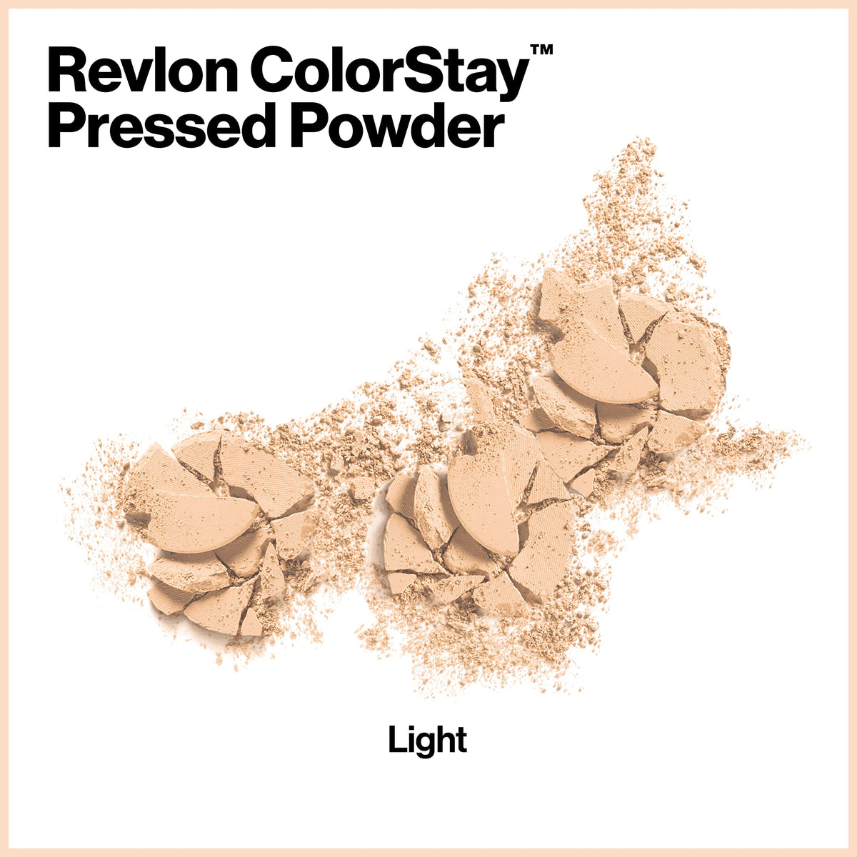 Revlon powder surface close-up highlighting smooth texture for even coverage