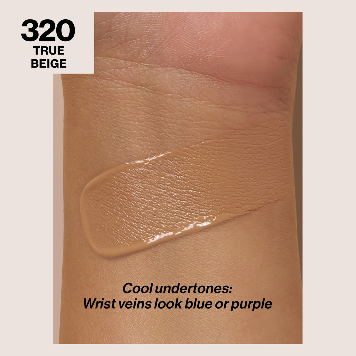 Revlon pump dispensing foundation illustrating easy controlled application