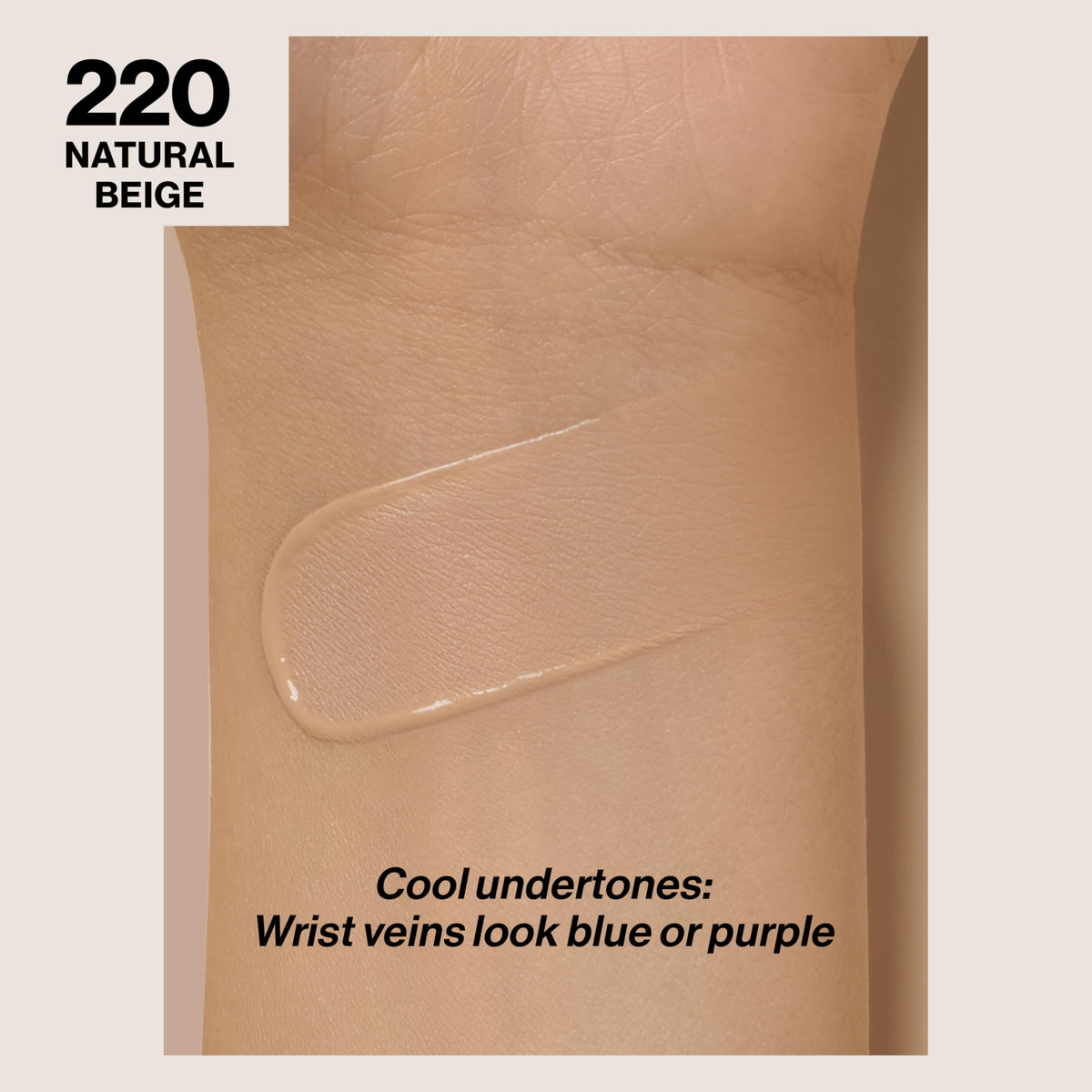 Revlon pump close-up of ColorStay foundation highlighting easy dispensing benefit