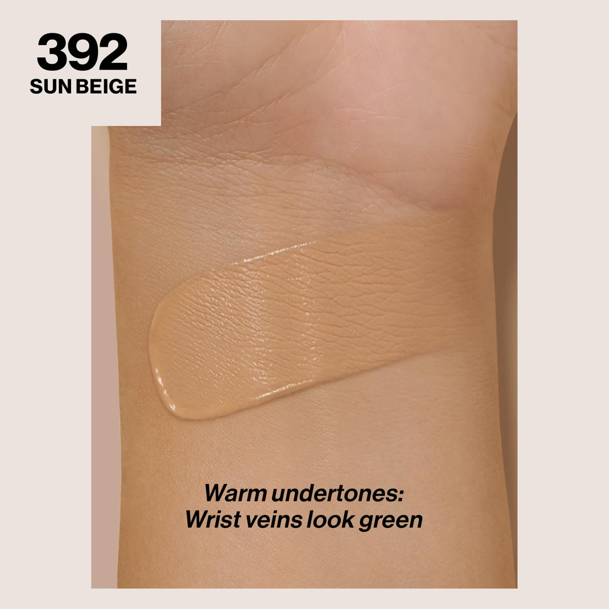 Revlon pump dispensing foundation highlighting controlled application benefit