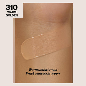 Revlon pump dispensing foundation demonstrating easy, controlled application and mess-free use