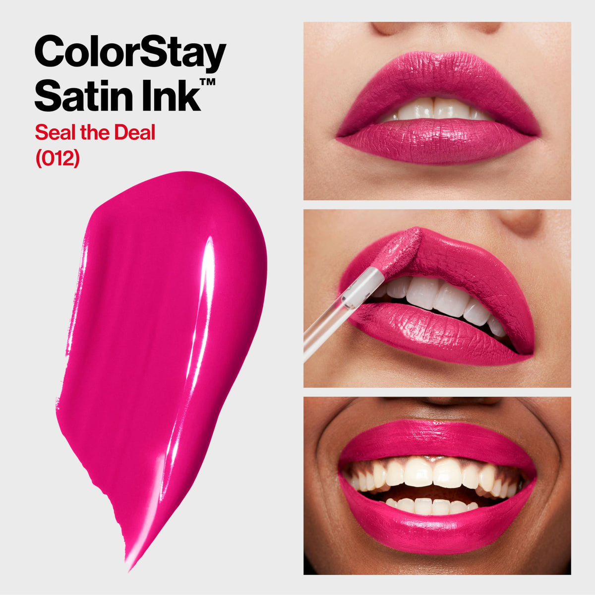 Revlon applicator wand close-up with precise tip for accurate application