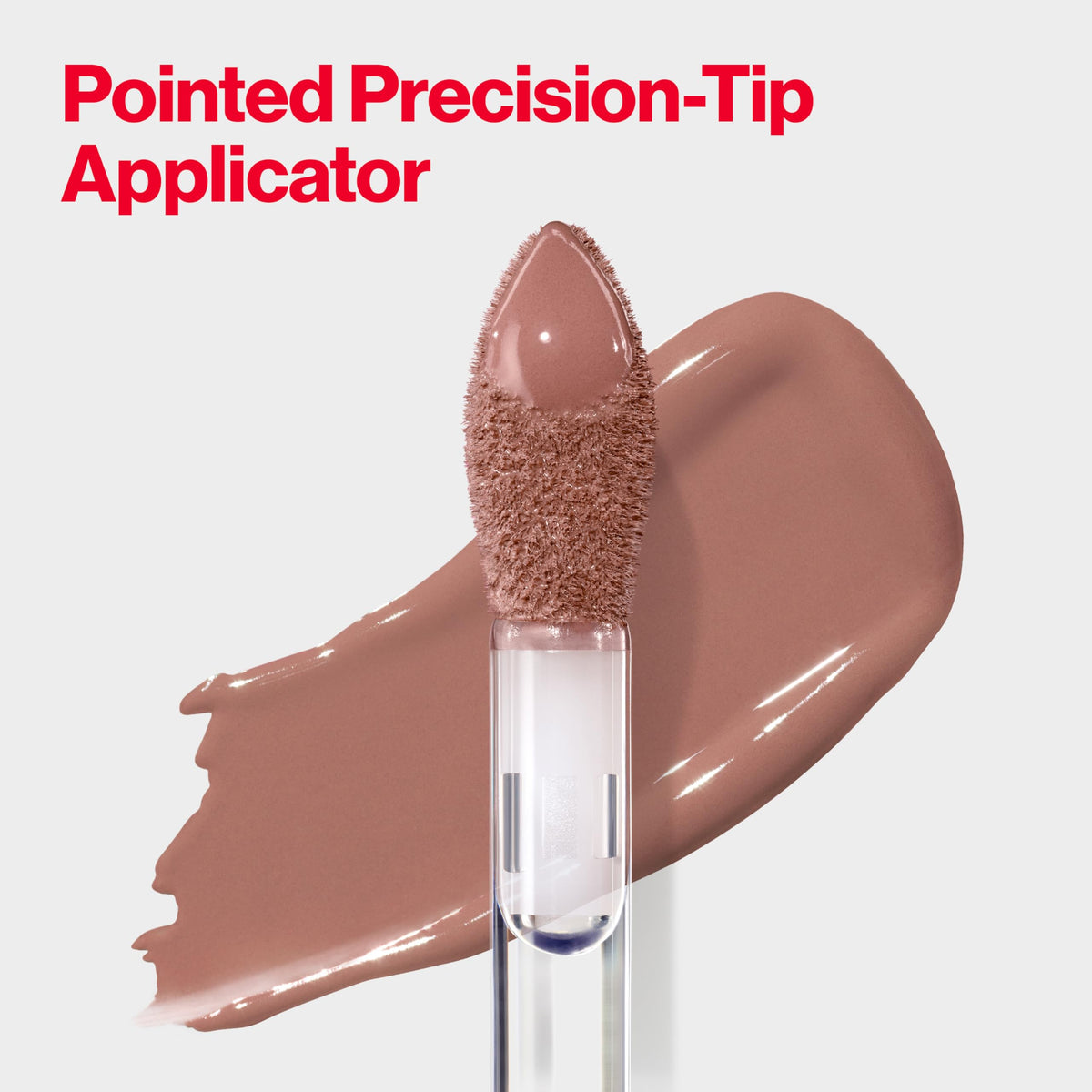 Revlon ColorStay Satin Ink on model daytime look showing comfortable color wear