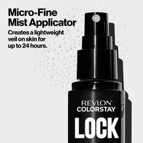 Hand holding Revlon ColorStay 1.9 fl oz bottle to show size and portability for daily use