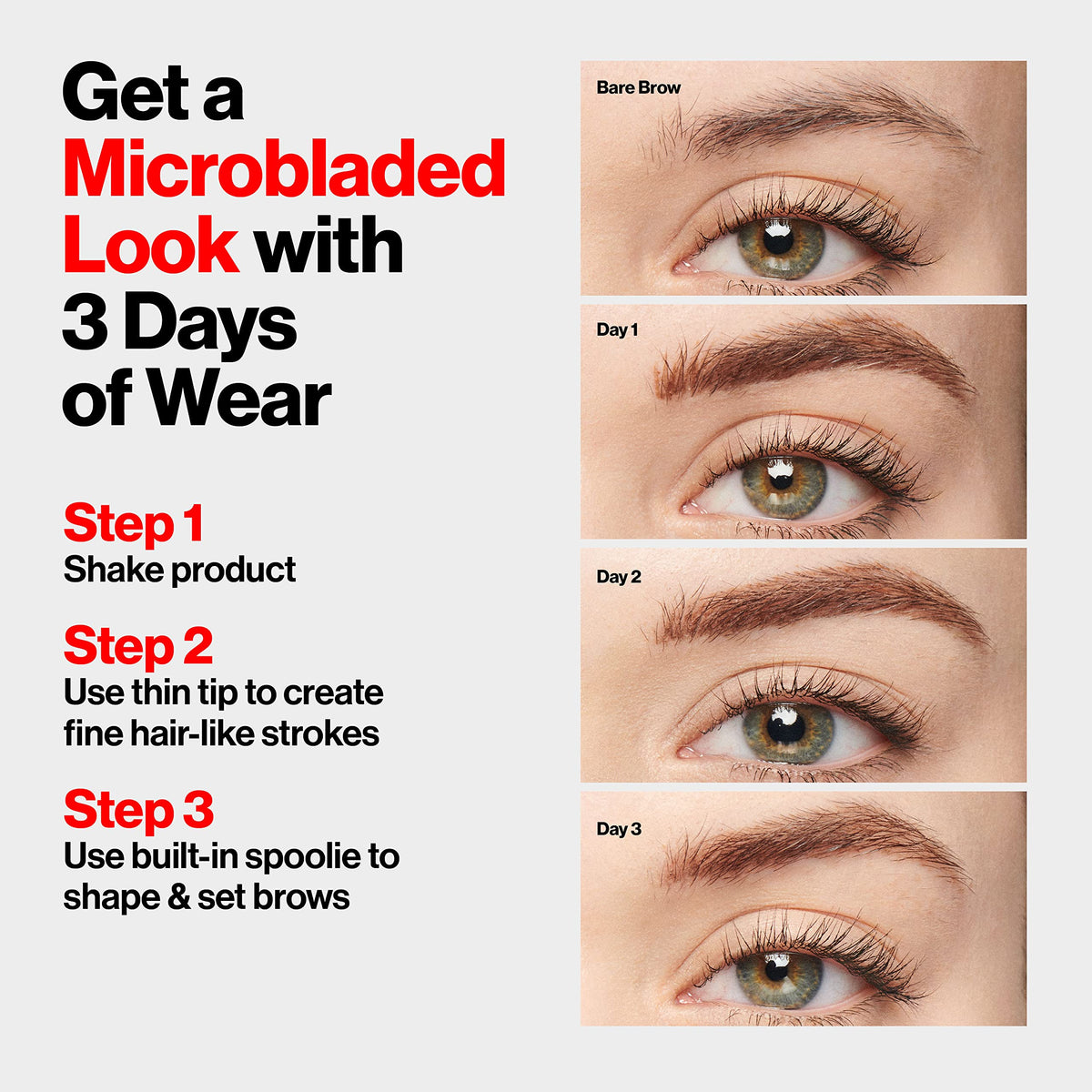 Revlon ColorStay held in hand showing size and travel-friendly convenience benefit