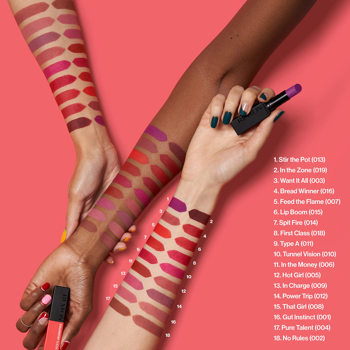 Revlon tube next to a coin for size and portable convenience