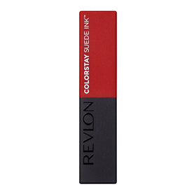 REVLON before and after lips showing longwear, smudge-proof effect