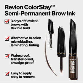 Revlon ColorStay ink texture swiped to show smooth, even pigmentation benefit