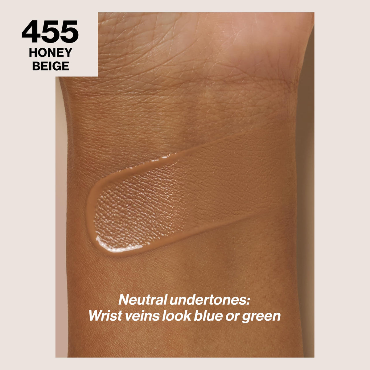 Revlon ColorStay dispensing texture from pump demonstrating smooth hydrating finish