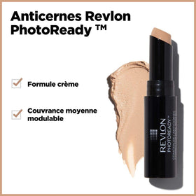 Revlon concealer being applied under eye to brighten and conceal dark circles