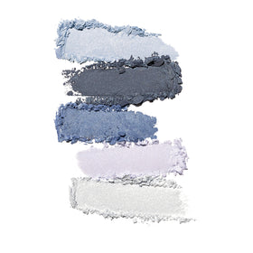 REVLON open palette displaying primer, three blues and shimmer for quick selection