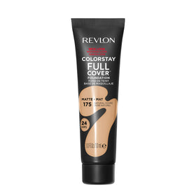 Revlon tube front view showing product branding and shade, convenient on-the-go packaging benefit