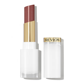 REVLON front packaging shows shade 013 Toasting Glasses and glossy finish benefit