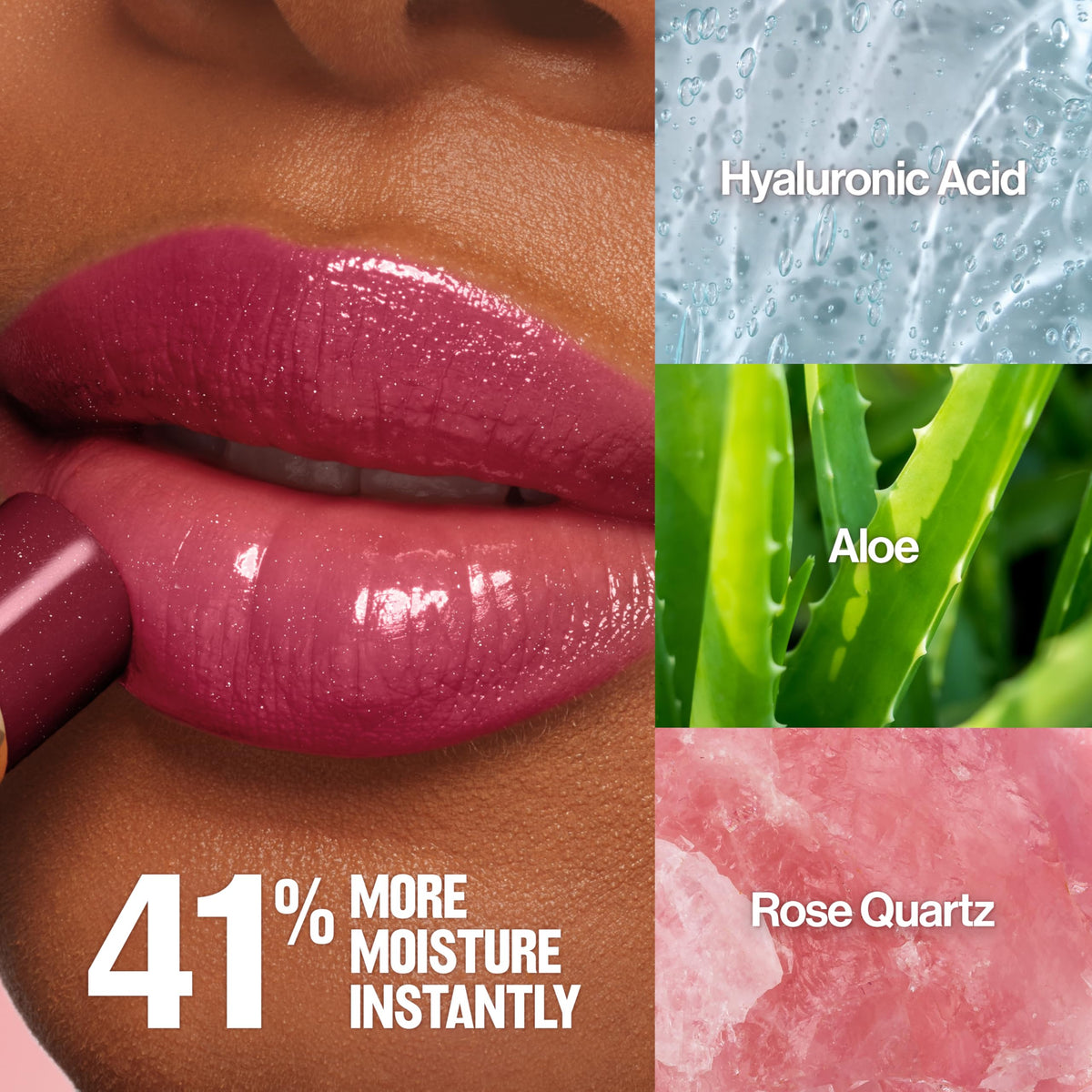 REVLON packaging label detail with ingredients and shade name for quick product info
