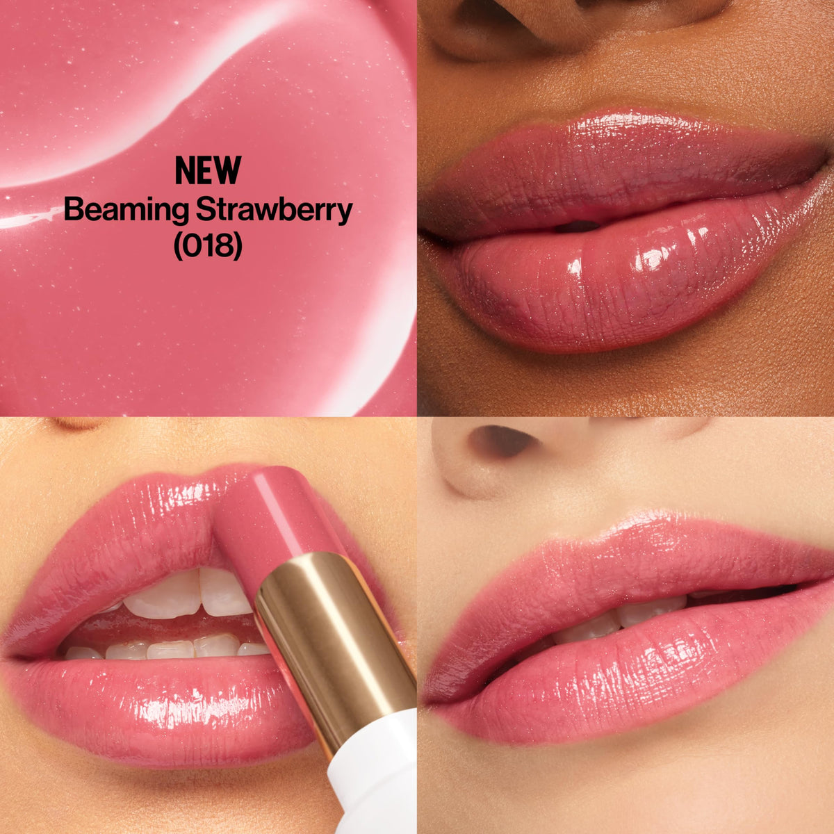 REVLON twist-up open balm revealing creamy tip for easy one-swipe application