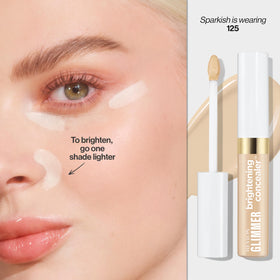 Revlon Glimmer applicator wand close-up demonstrating smooth, precise application