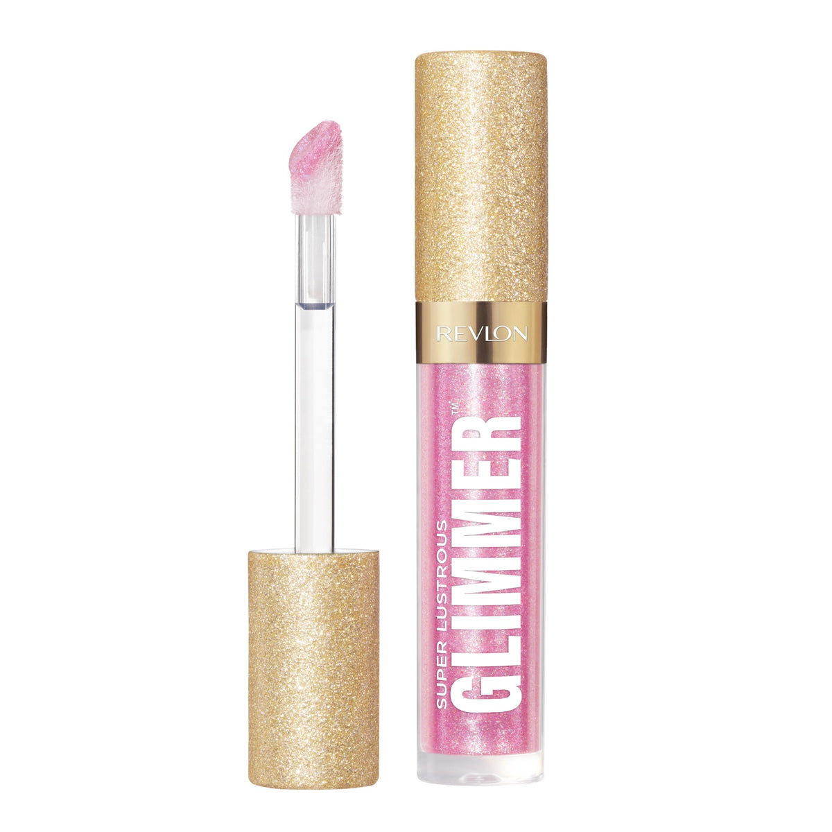 Revlon front packaging showing Pink Prisma gloss and glossy finish benefit