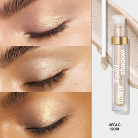 REVLON Glimmer Liquid Shadow flexible doe-foot applicator for precise, mess-free application