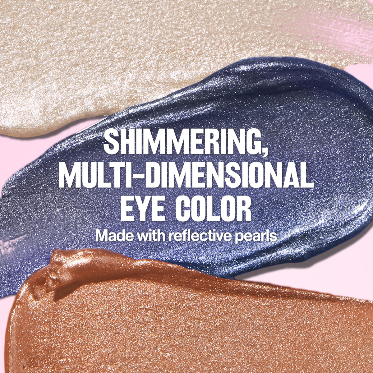 REVLON Glimmer Liquid Shadow tucked inside makeup bag for convenient travel-ready shimmer