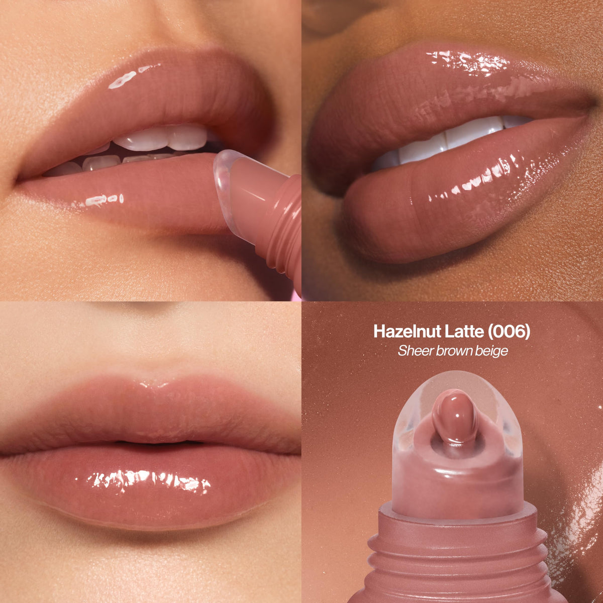 Revlon Glimmer close-up of flexible silicone tip for smooth even application benefit