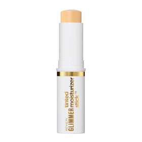 Revlon glimmer stick front packaging shows compact, travel-friendly design and glow