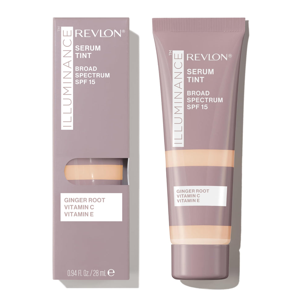 Revlon Illuminance front tube showing shade label and product benefit
