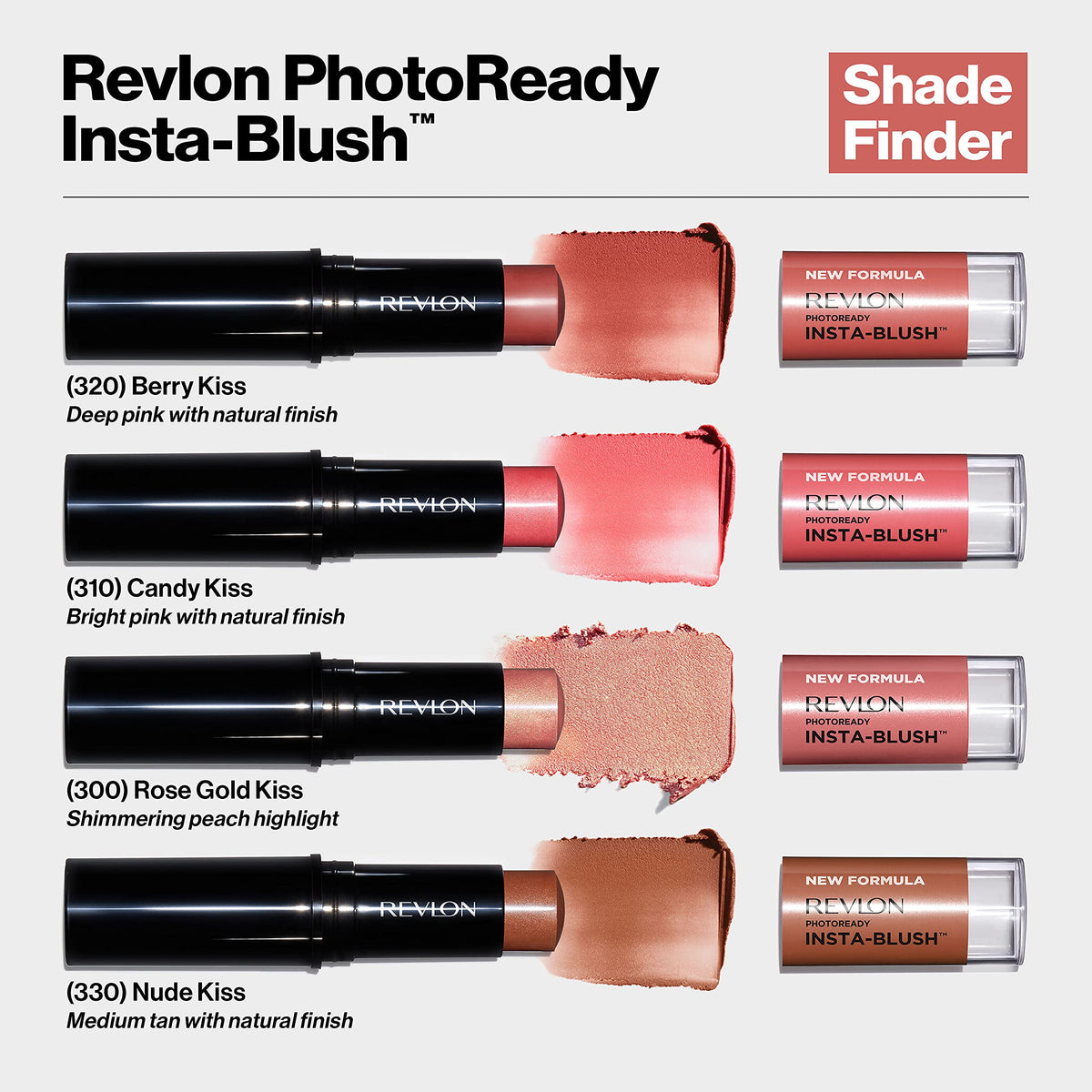 Revlon twist-up stick open detail showing mess-free, travel-friendly design